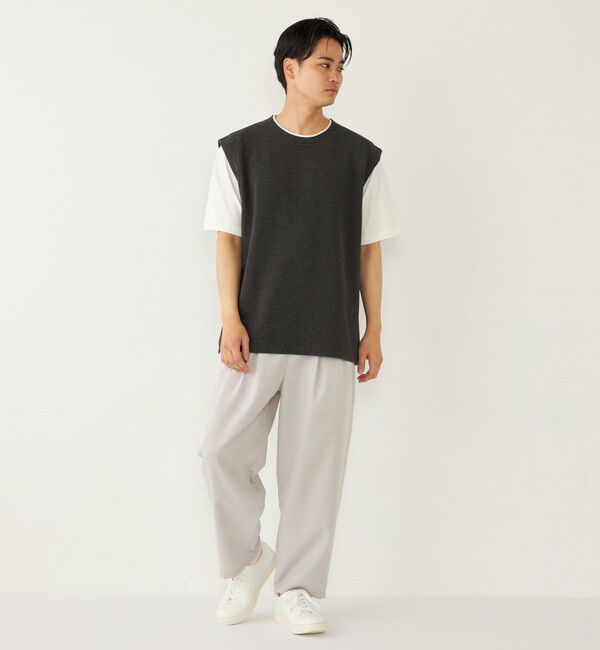 SHIPS Colors 「SHIPS Colors:ベスト フェイクレイヤード Tシャツ」|Tシャツ・カットソー|