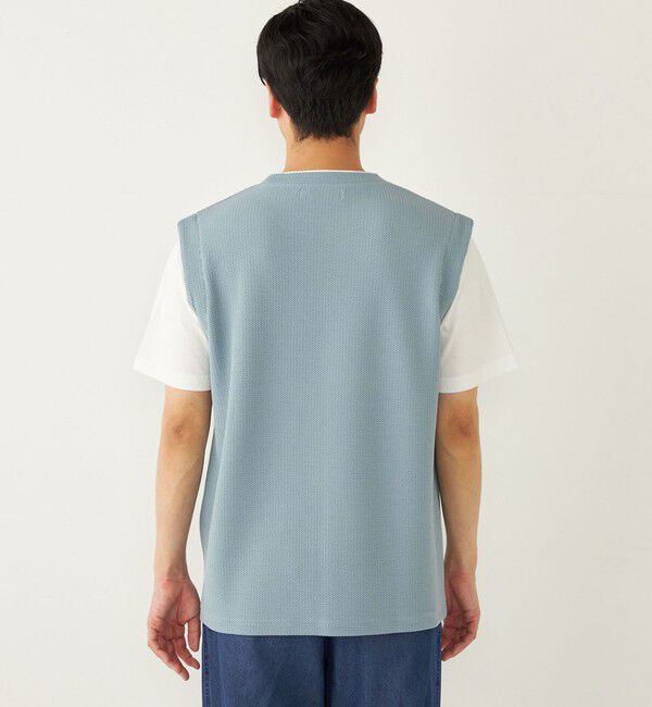 SHIPS Colors 「SHIPS Colors:ベスト フェイクレイヤード Tシャツ」|Tシャツ・カットソー|