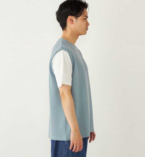 SHIPS Colors 「SHIPS Colors:ベスト フェイクレイヤード Tシャツ」|Tシャツ・カットソー|