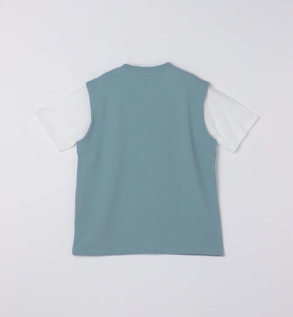 SHIPS Colors 「SHIPS Colors:ベスト フェイクレイヤード Tシャツ」|Tシャツ・カットソー|