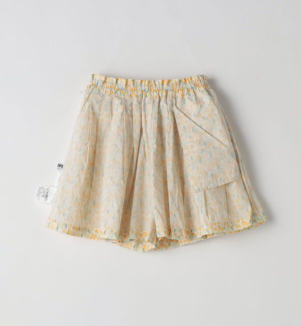 SHIPS Colors 「《新色予約》SHIPS Colors:90～140cm/〈洗濯機可能〉フラワー タック キュロット◆」|キュロット|
