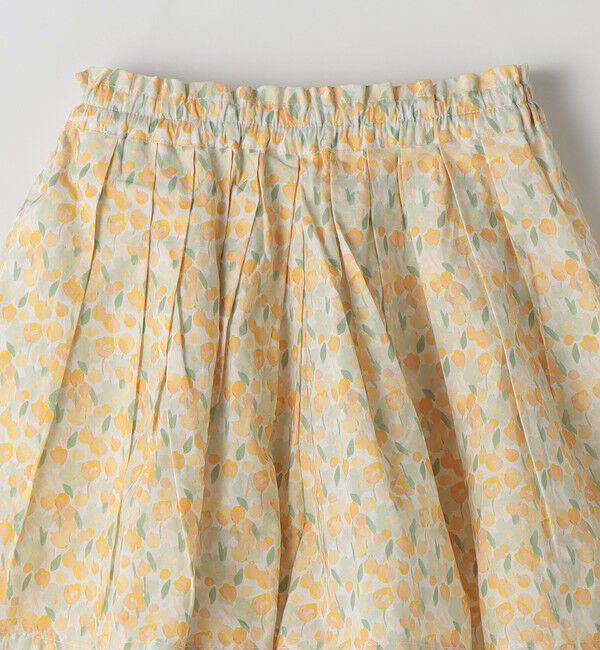 SHIPS Colors 「《新色予約》SHIPS Colors:90～140cm/〈洗濯機可能〉フラワー タック キュロット◆」|キュロット|