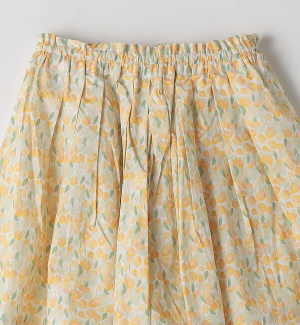 SHIPS Colors 「《新色予約》SHIPS Colors:90～140cm/〈洗濯機可能〉フラワー タック キュロット◆」|キュロット|