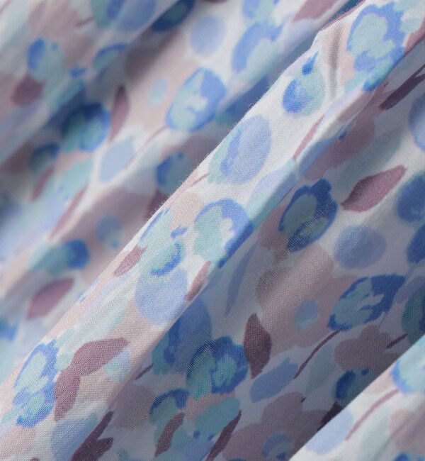 SHIPS Colors 「《新色予約》SHIPS Colors:90～140cm/〈洗濯機可能〉フラワー タック キュロット◆」|キュロット|