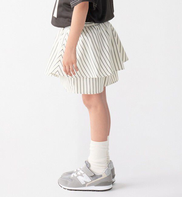 SHIPS Colors 「SHIPS Colors:90～140cm / ストライプ キュロット」|キュロット|