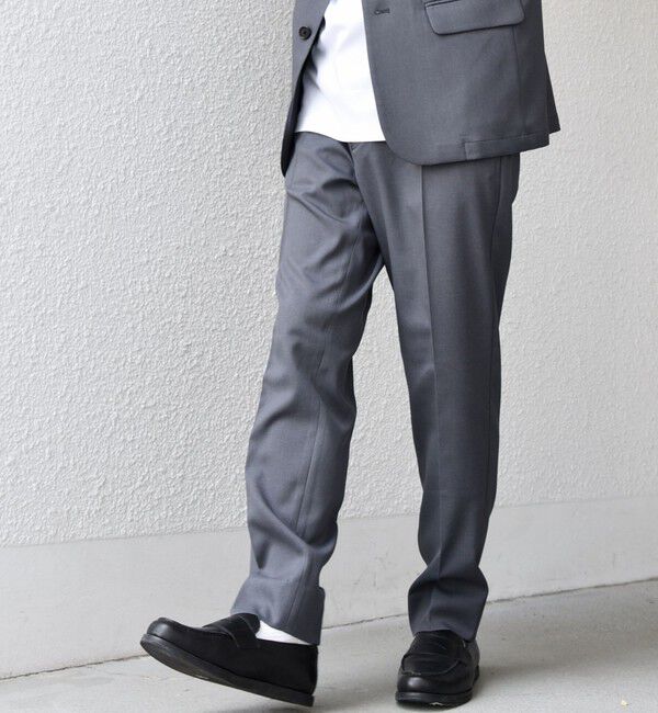 SHIPS any「SHIPS any:〈洗濯機可能〉ウールライク オールシーズン セットアップ ジャケット & イージーパンツ◆」|スーツ|