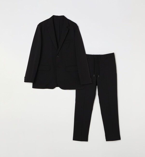 SHIPS any「SHIPS any:〈洗濯機可能〉ウールライク オールシーズン セットアップ ジャケット & イージーパンツ◆」|スーツ|