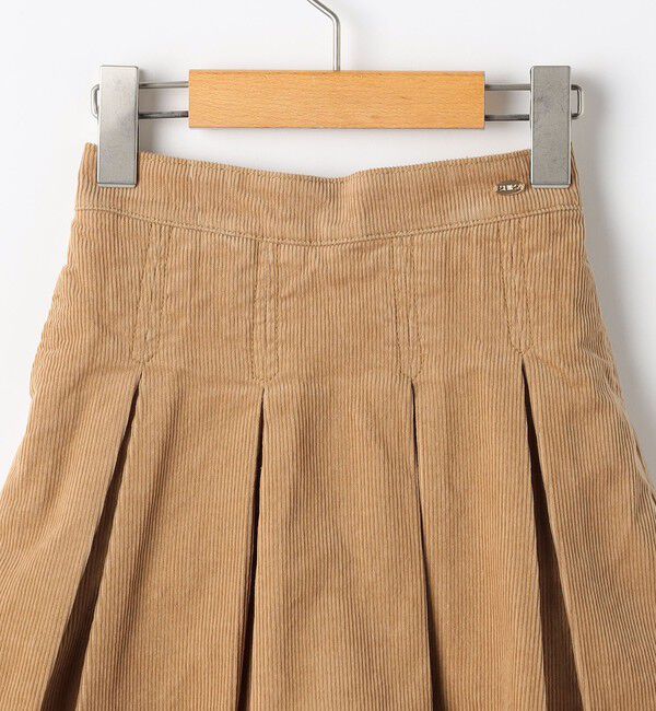 SHIPS KIDS「SHIPS KIDS:100～130cm /コーデュロイ プリーツ キュロット」|キュロット|