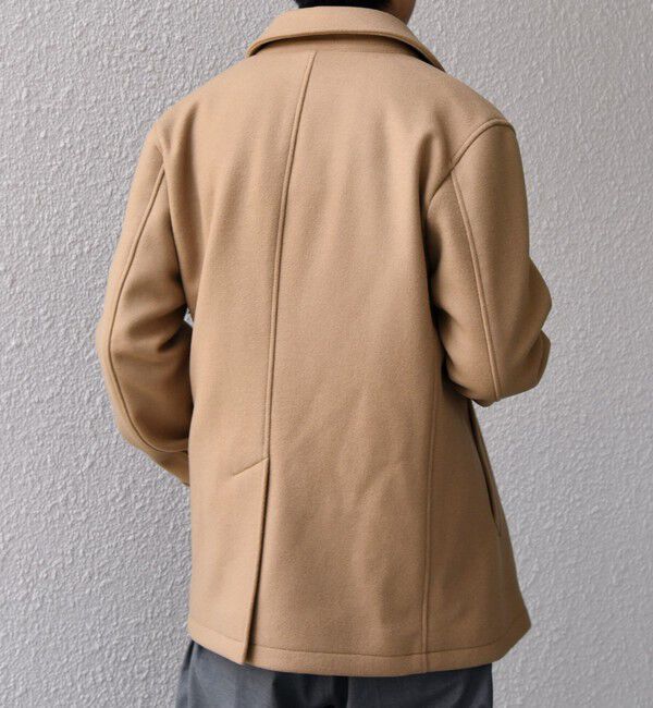 SHIPS any「SHIPS any: PURE WOOL MELTON シングル Pコート 25AW◇」|ピーコート|