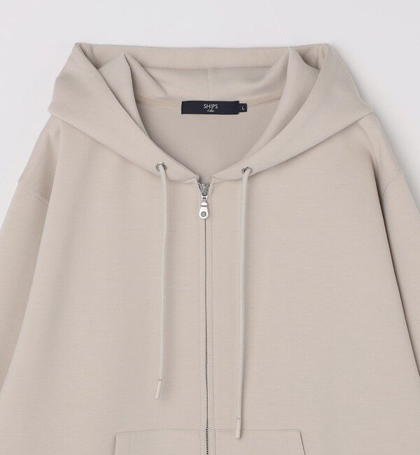 SHIPS Colors 「SHIPS Colors:〈洗濯機可能〉クリーミータッチ ジップ パーカー◇」|パーカー|