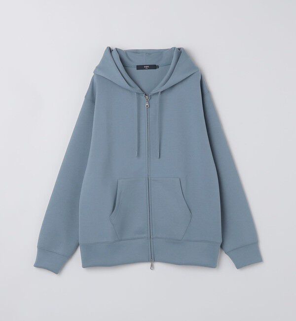 SHIPS Colors 「SHIPS Colors:〈洗濯機可能〉クリーミータッチ ジップ パーカー◇」|パーカー|ブルー
