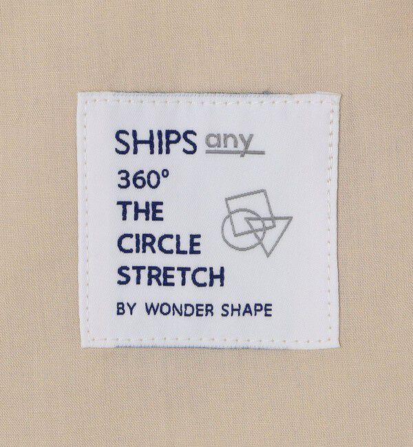 SHIPS any「SHIPS any: 360&deg; THE CIRCLE STRETCH ジャガード イージーパンツ◇」|チノ|