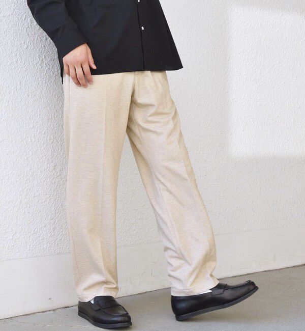 SHIPS any「SHIPS any: 360&deg; THE CIRCLE STRETCH ジャガード イージーパンツ◇」|チノ|