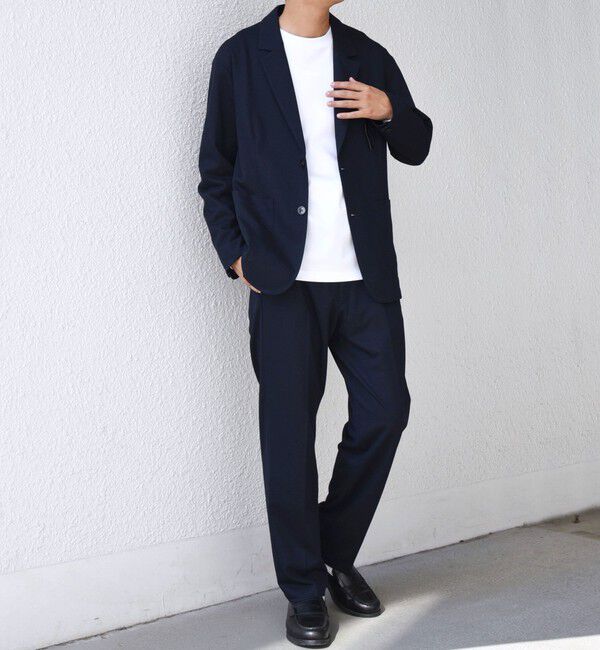 SHIPS any「SHIPS any: 360&deg; THE CIRCLE STRETCH ジャガード イージーパンツ◇」|チノ|