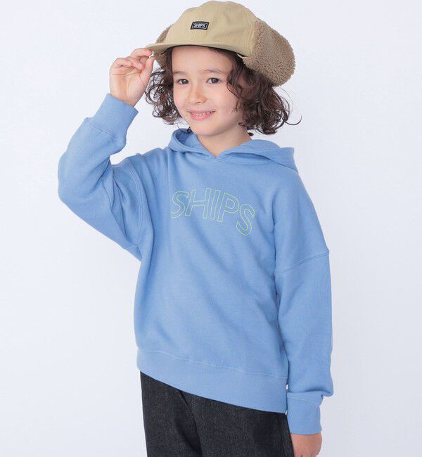 SHIPS KIDS「SHIPS KIDS:〈取り外し可能〉 フライトキャップ」|キャップ・キャスケット|