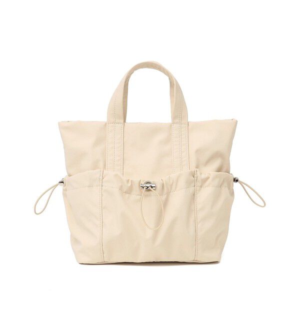 SHIPS Colors 「《予約》SHIPS Colors:ナイロン ギャザー ミニ トートバッグ◆」|ショルダー・メッセンジャー|