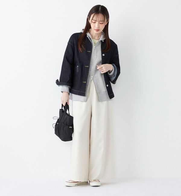 SHIPS Colors 「《予約》SHIPS Colors:ナイロン ギャザー ミニ トートバッグ◆」|ショルダー・メッセンジャー|