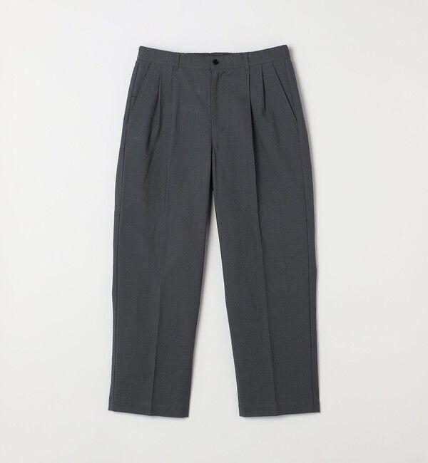 SHIPS any「SHIPS any: コットン/ナイロン ワッシャー 2タック セミワイド イージー パンツ(セットアップ対応)◆」|チノ|