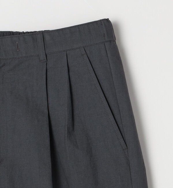 SHIPS any「SHIPS any: コットン/ナイロン ワッシャー 2タック セミワイド イージー パンツ(セットアップ対応)◆」|チノ|