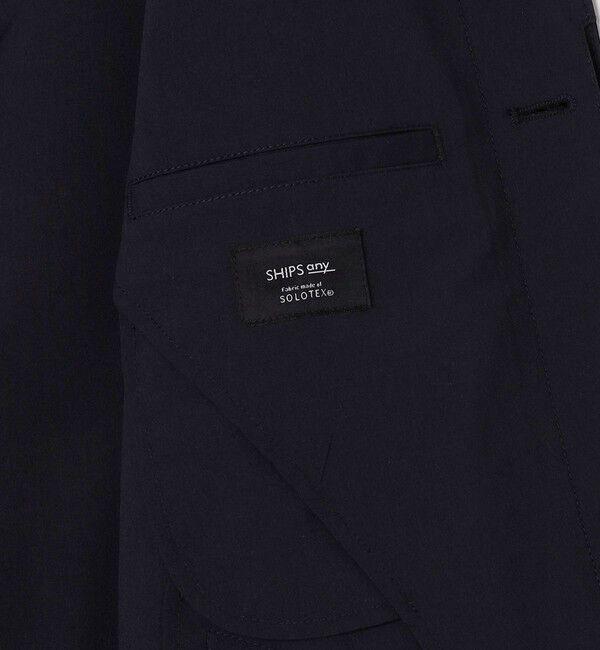 SHIPS any「SHIPS any:〈撥水加工〉タスラン SOLOTEX(R) ステンカラー コート 26SS◇」|ステンカラーコート|