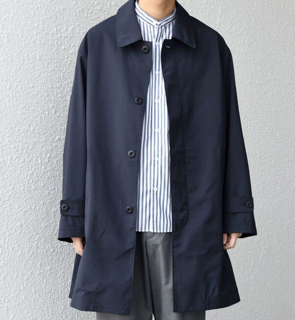SHIPS any「SHIPS any:〈撥水加工〉タスラン SOLOTEX(R) ステンカラー コート 26SS◇」|ステンカラーコート|