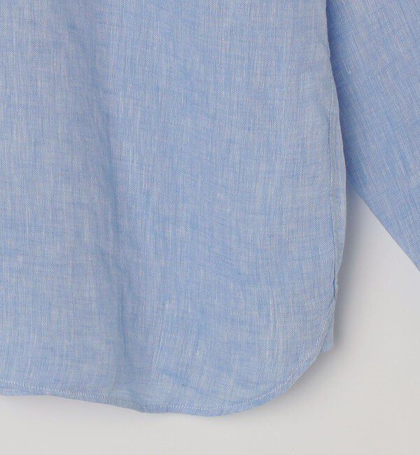 SHIPS any「SHIPS any:〈洗濯機可能〉ピュアリネン レギュラーカラー シャツ 26SS◆」|シャツ・ブラウス|