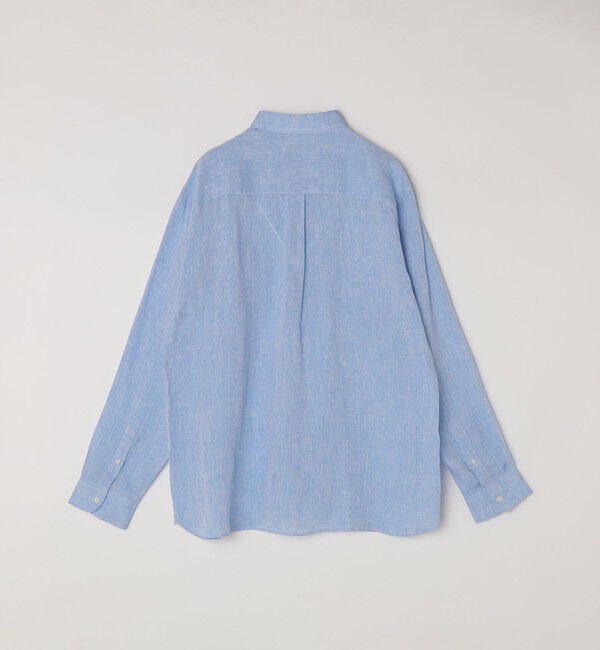 SHIPS any「SHIPS any:〈洗濯機可能〉ピュアリネン レギュラーカラー シャツ 26SS◆」|シャツ・ブラウス|