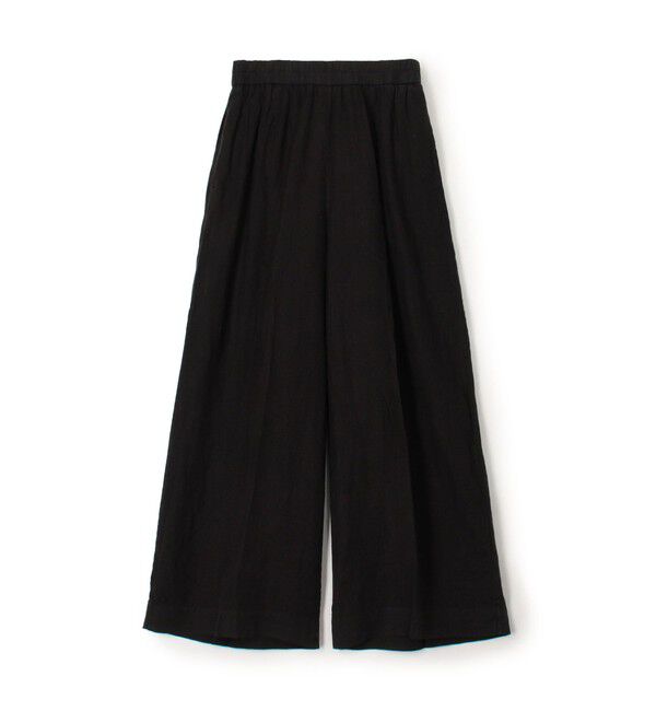 JAMES PERSE「ライトウェイトリネン イージーワイドパンツ WKO1086」|その他|19 ブラック