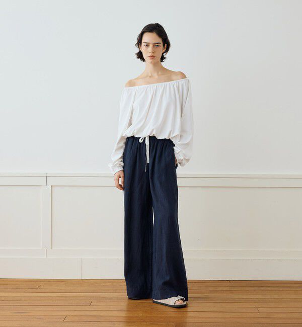 JAMES PERSE「ライトウェイトリネン イージーワイドパンツ WKO1086」|その他|