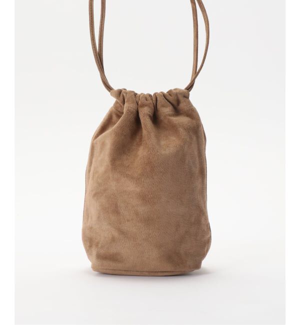 JOURNAL STANDARD「hobo / ホーボー 別注 DRAWSTRING POUCH PIG SUEDE」|その他|