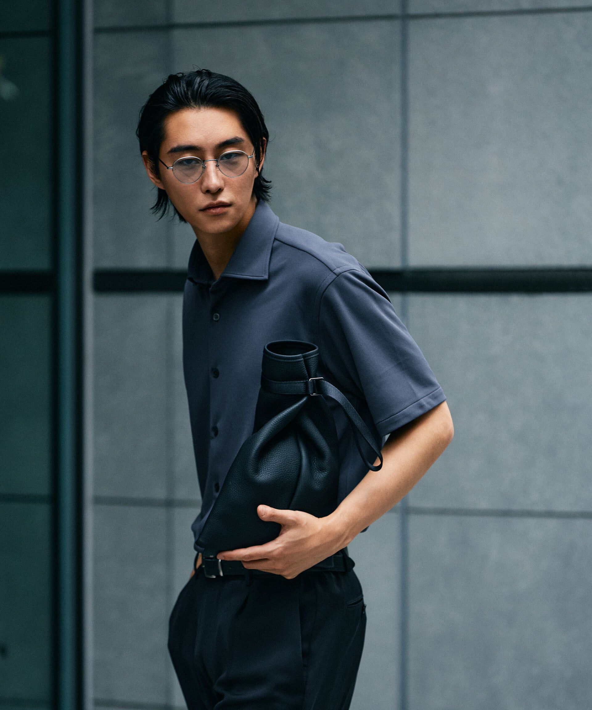 nano･universe「｢N SHIRTS｣AQUA RHYTHM(R)鹿の子シャツ 半袖」|シャツ・ブラウス|