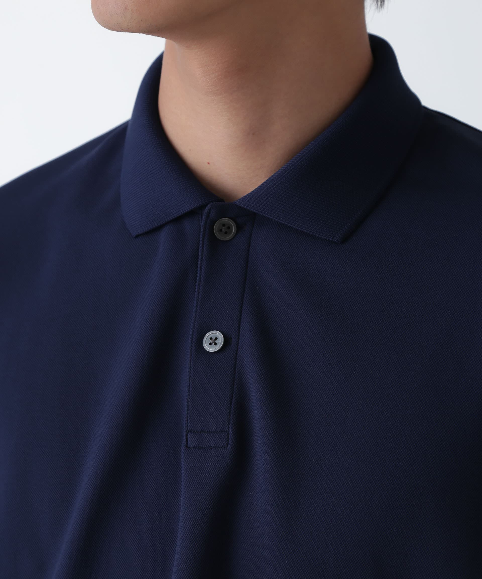 nano･universe「｢N POLO｣AQUA RHYTHM(R)鹿の子ポロシャツ 半袖」|Tシャツ・カットソー|