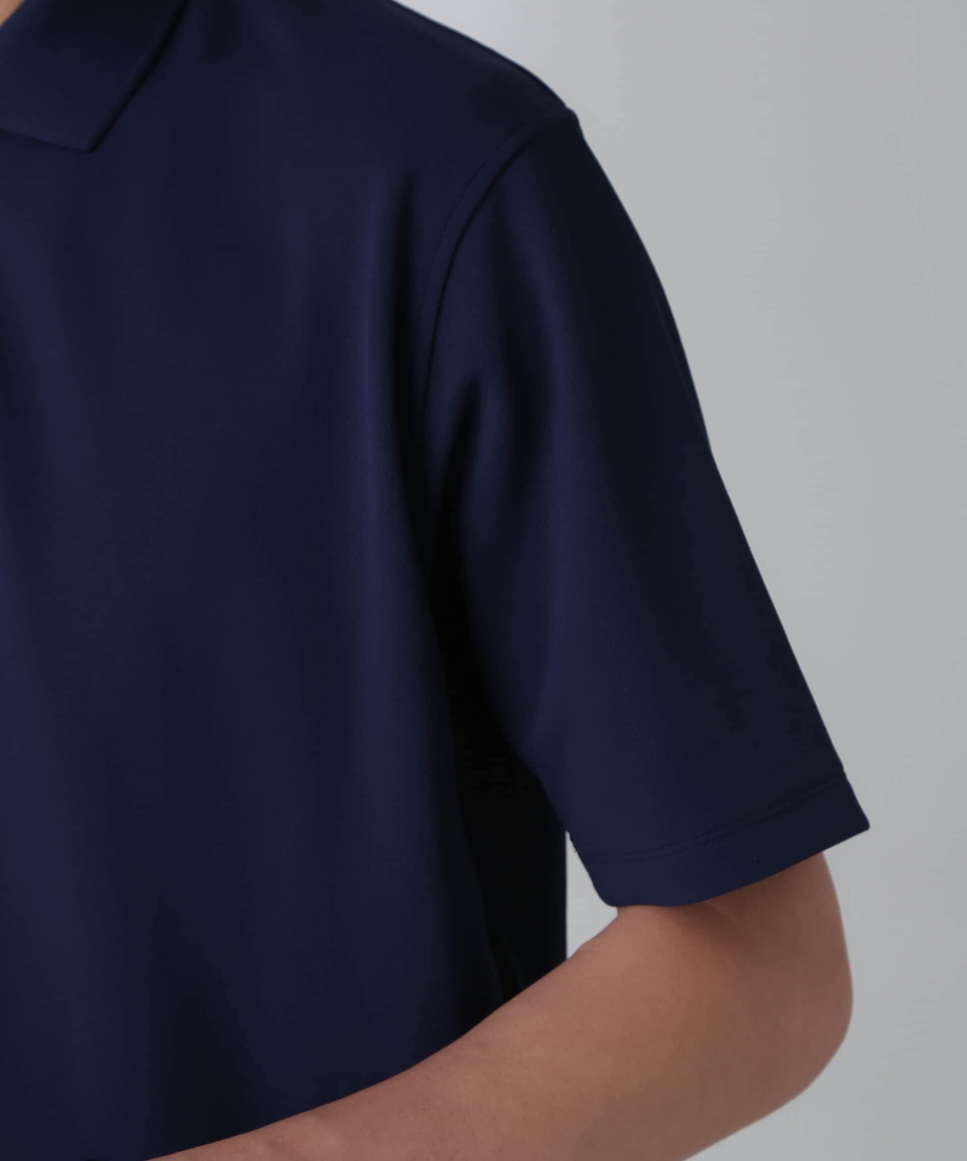 nano･universe「｢N POLO｣AQUA RHYTHM(R)鹿の子ポロシャツ 半袖」|Tシャツ・カットソー|