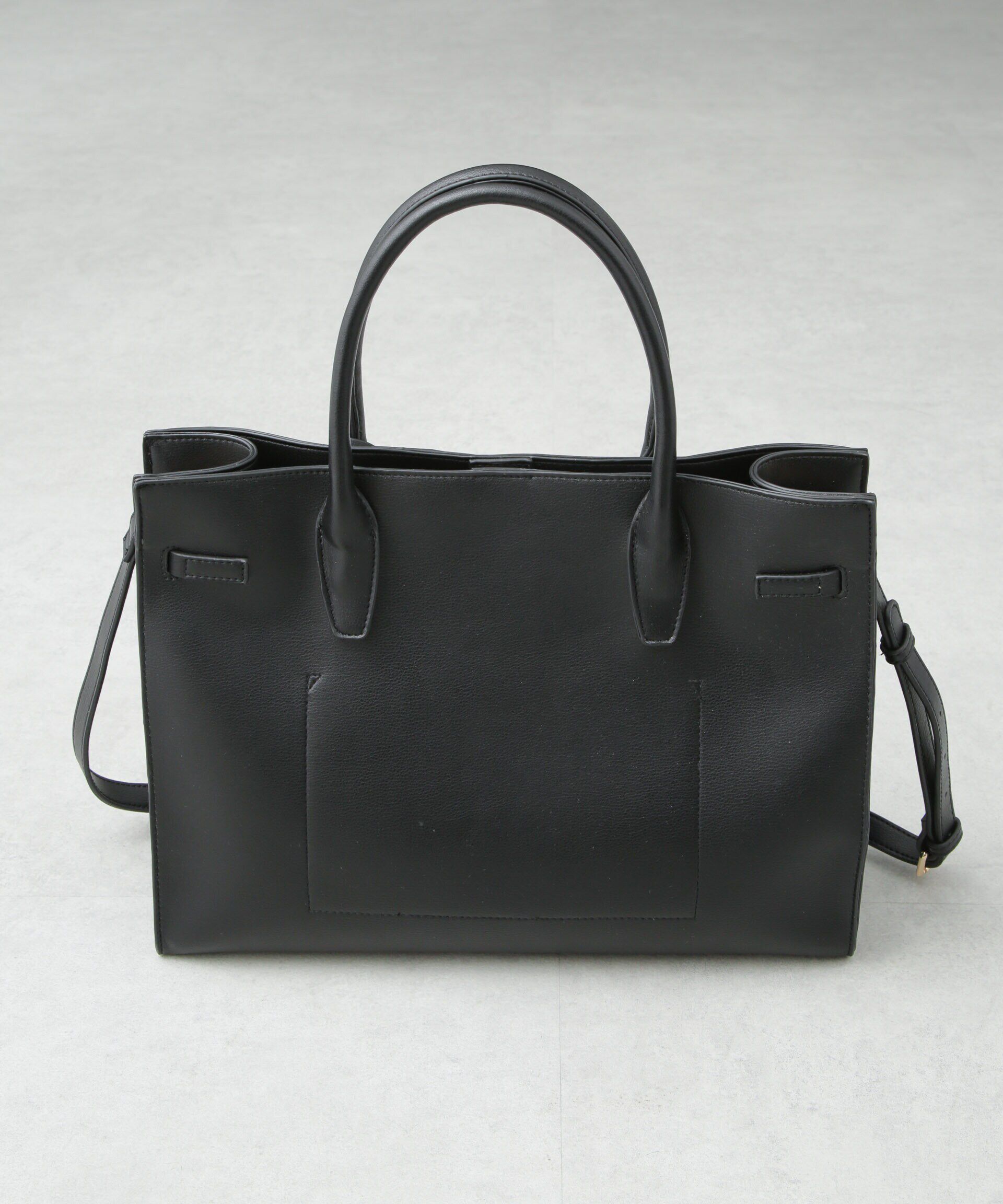 nano･universe「ターンロックベルトビッグトートバッグ」|ショルダー・メッセンジャー|