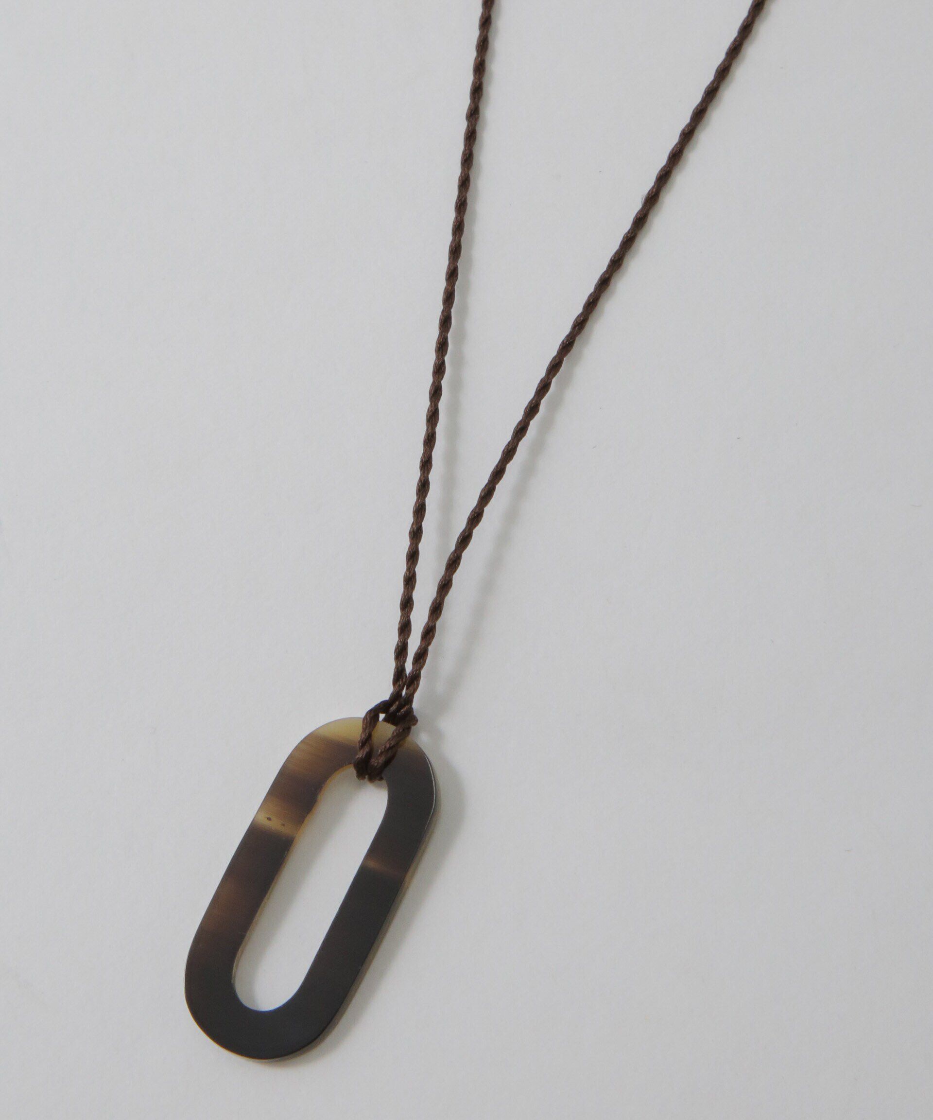 nano･universe「on the sunny side of/別注 Small Oval Top Necklace」|ネックレス|