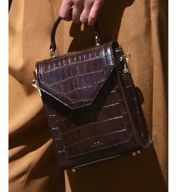 23区「【VERY掲載】エンボス ミニ ショルダーバッグ」|ショルダー・メッセンジャー|ﾀﾞｰｸﾌﾞ