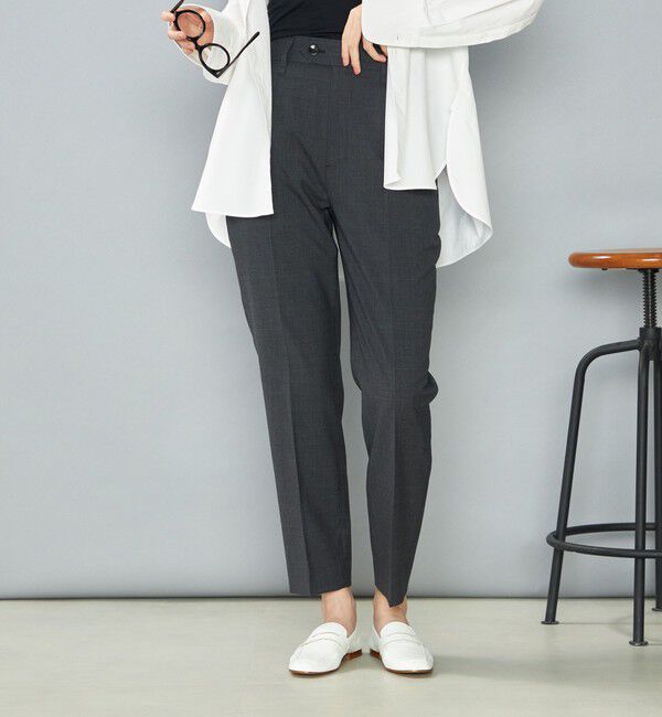 NOLLEY'S「NMPウールトロテーパードパンツ」|チノ|