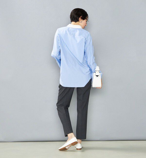 NOLLEY'S「NMPウールトロテーパードパンツ」|チノ|