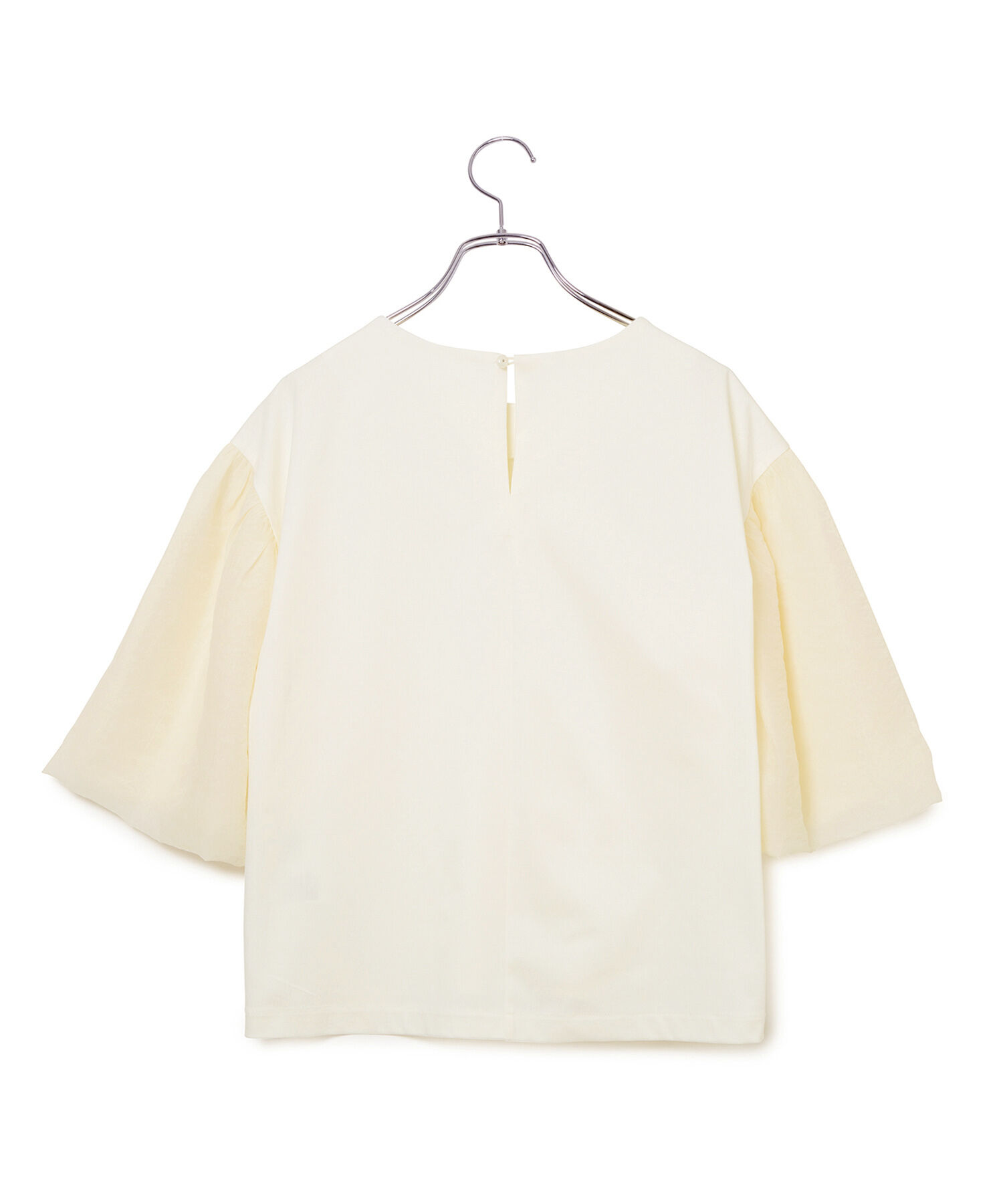 ROPE「オーガンジー袖カットソー」|Tシャツ・カットソー|