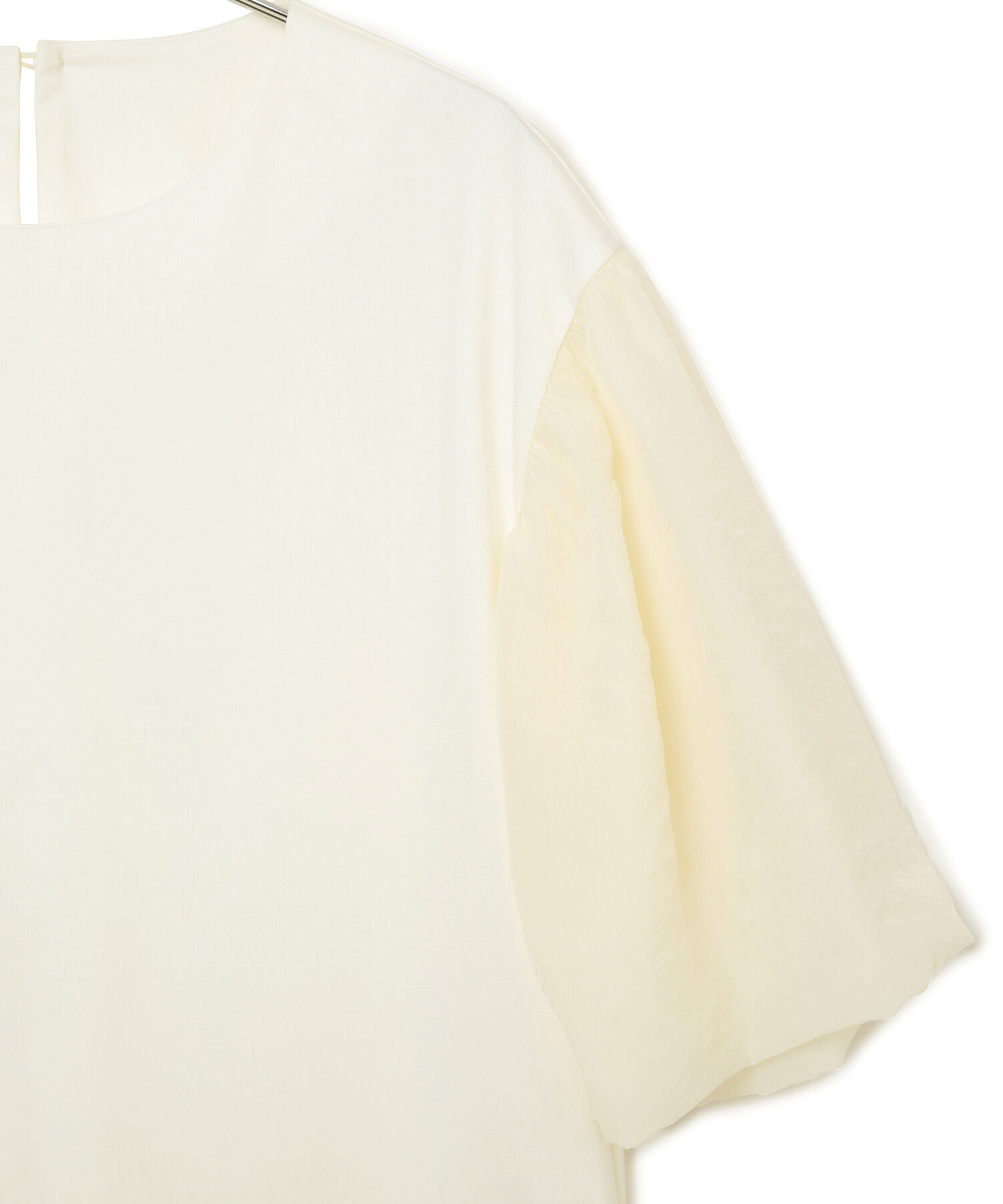 ROPE「オーガンジー袖カットソー」|Tシャツ・カットソー|