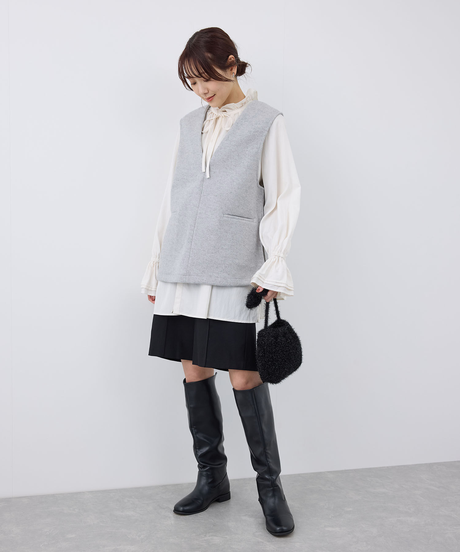 Rope&rsquo;Picnic「セットアップ対応/ベストトップス」|ベスト・ジレ|