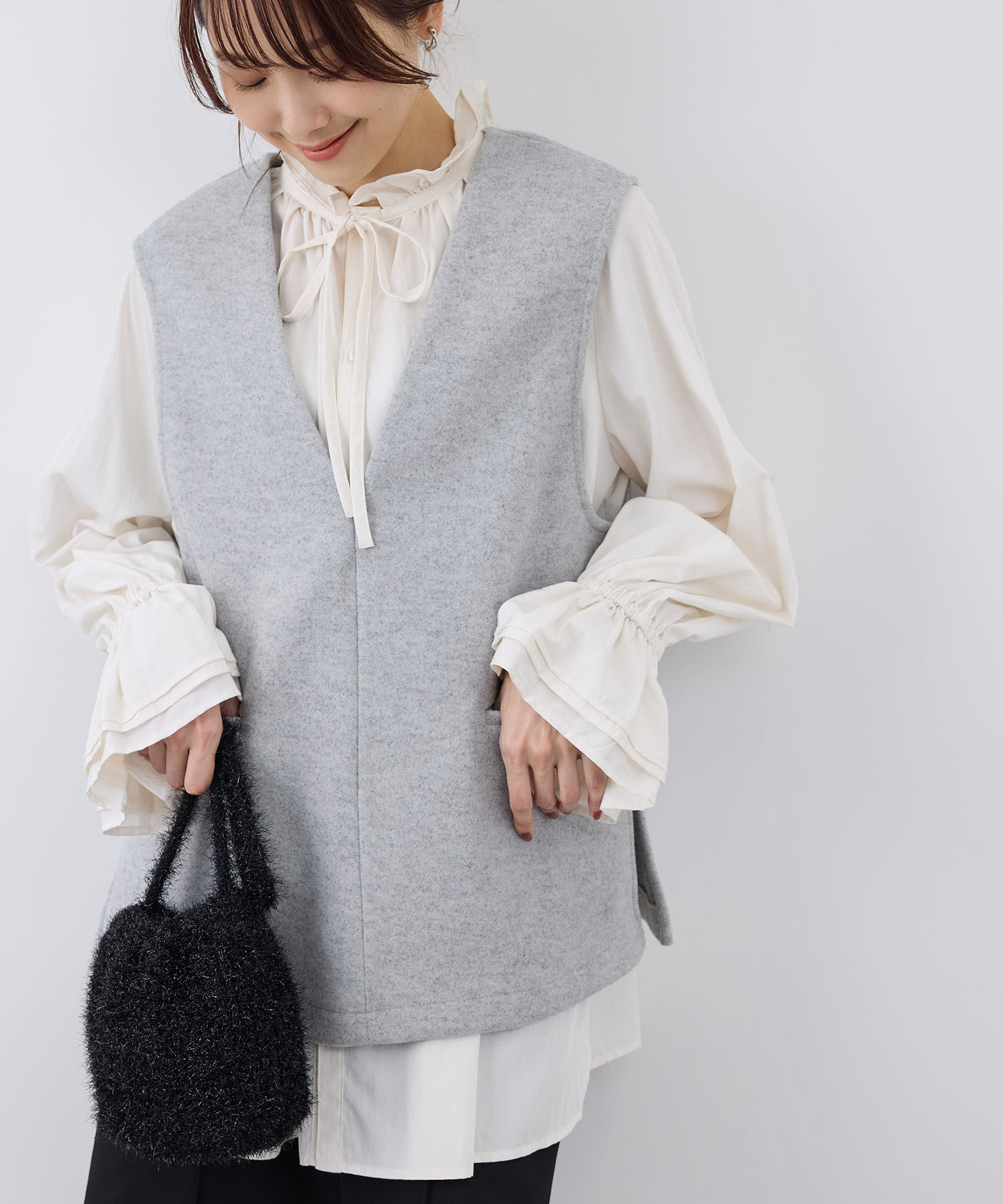 Rope&rsquo;Picnic「セットアップ対応/ベストトップス」|ベスト・ジレ|