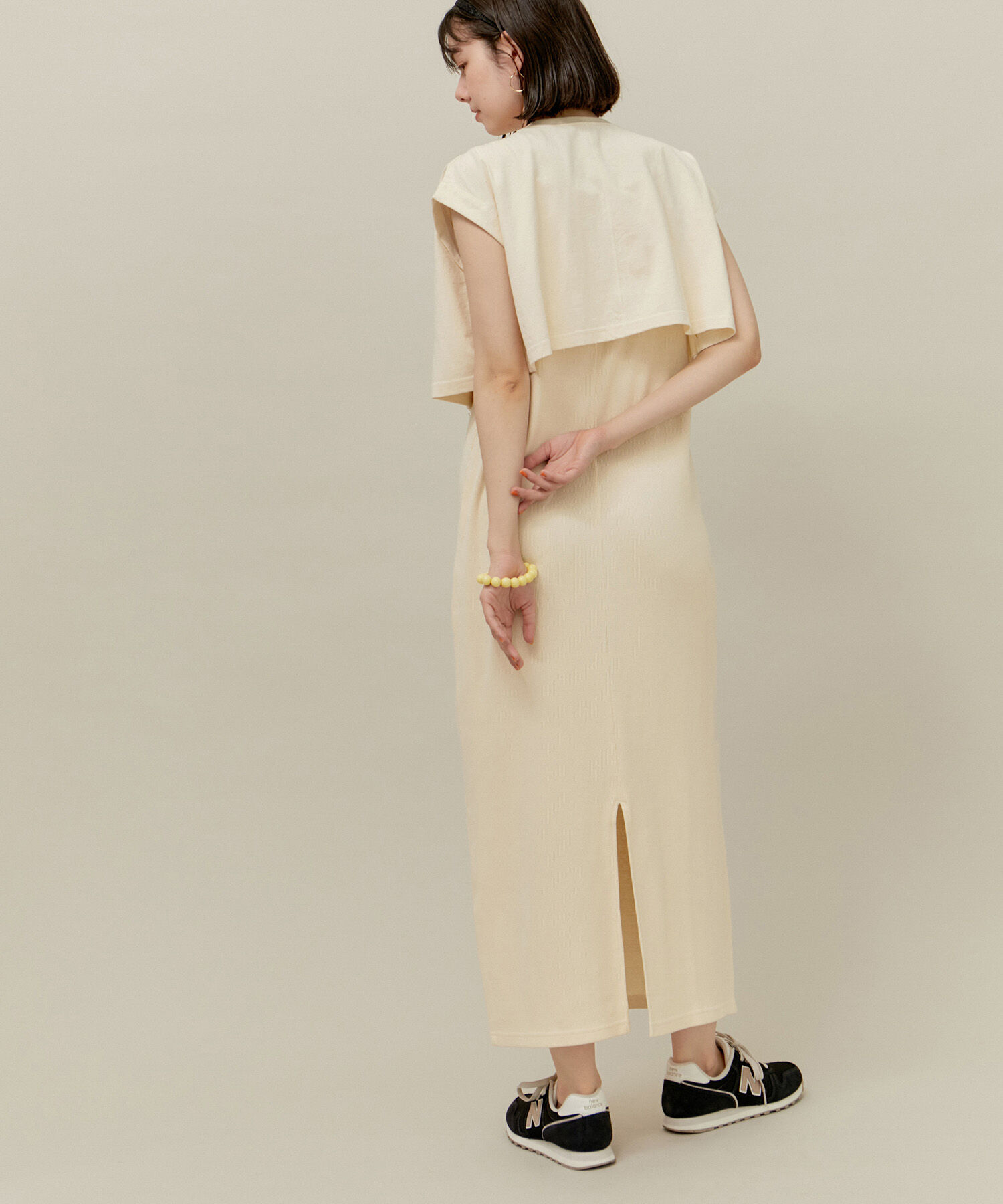 ROPE' PICNIC R「ジップ付きトップス&times;テレコキャミワンピース」|ワンピース|