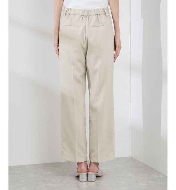 Rope&rsquo;Picnic「【吸水速乾・防シワ】エフォートレスリラックススティックパンツ/通勤・セットアップ対応」|チノ|