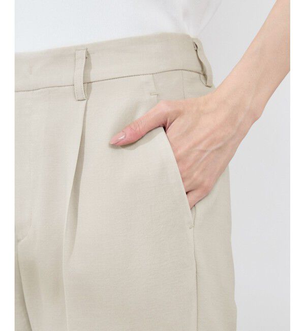Rope&rsquo;Picnic「【吸水速乾・防シワ】エフォートレスリラックススティックパンツ/通勤・セットアップ対応」|チノ|