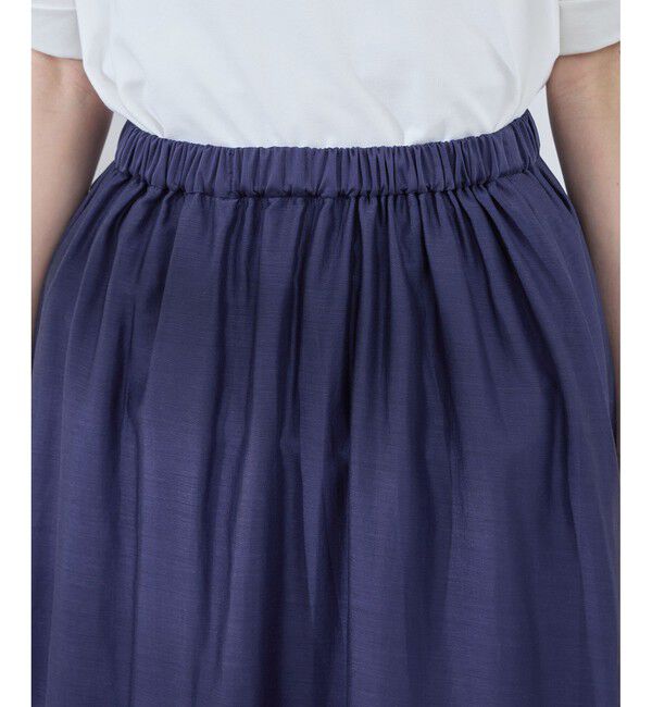 Rope&rsquo;Picnic「エアリーシアーギャザーロングスカート」|スカート|