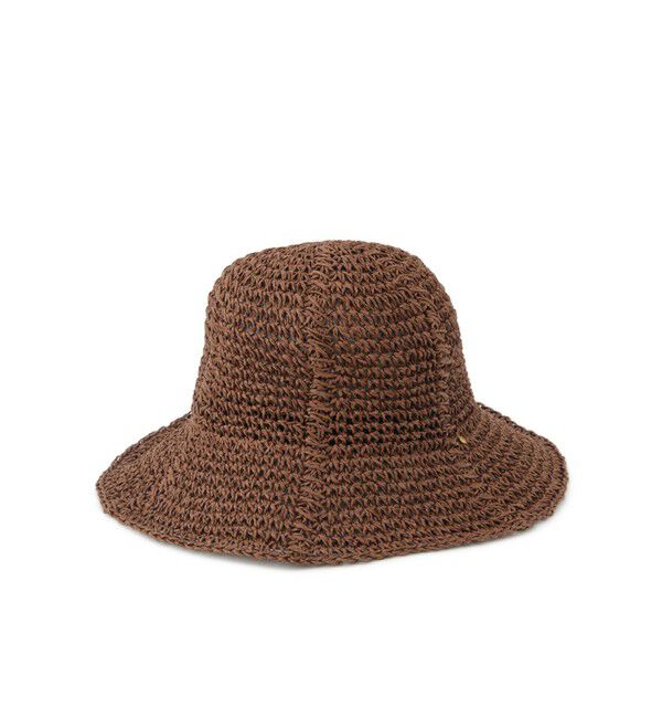 ROPE PICNIC PASSAGE「ライン編みペーパーハット」|ハット|