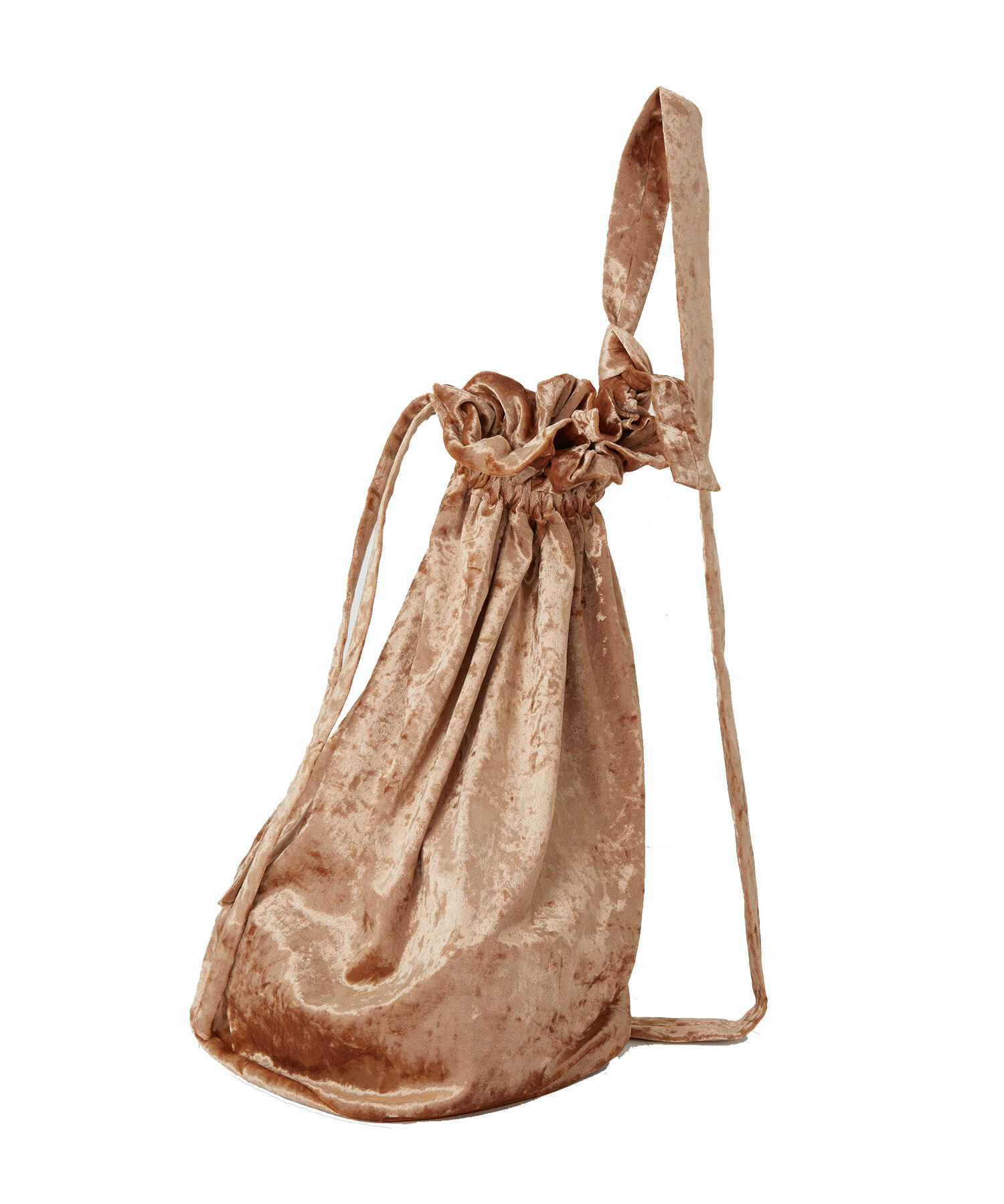 ADAM ET ROPE'「ベロア ボンサック / ショルダーバッグ / ユニセックス」|ショルダー・メッセンジャー|ベージュ(27)