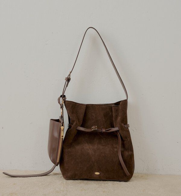  「スマホポーチ付きベルトデザインショルダーバッグ」|ショルダー・メッセンジャー|