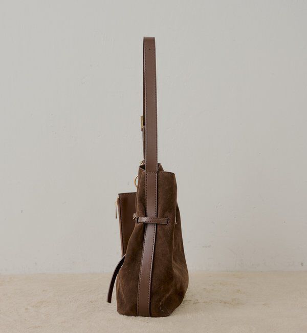  「スマホポーチ付きベルトデザインショルダーバッグ」|ショルダー・メッセンジャー|